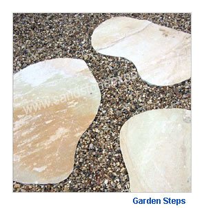 Sandstone Garden Steps